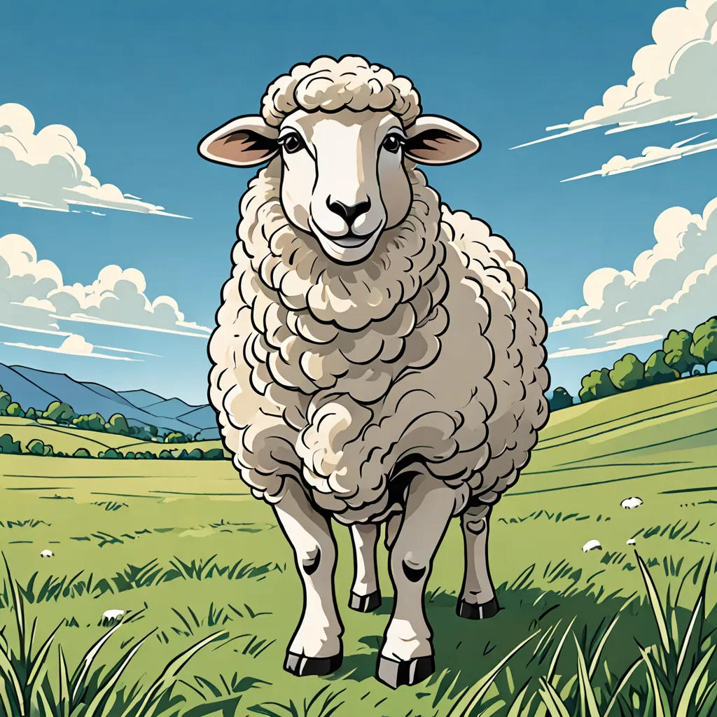 Shiny the Sheep