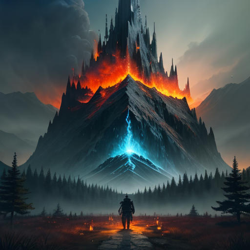 The Sorcerer of Fire Mountain