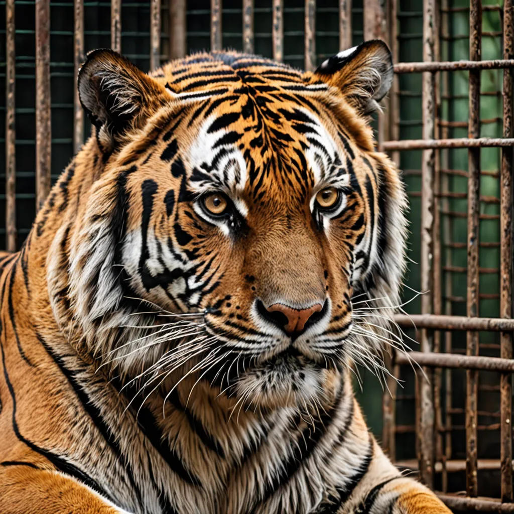 The Tiger's Agony