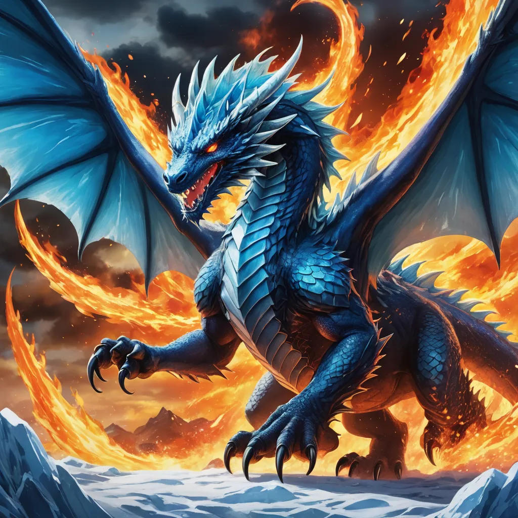 Frosty the Ice Dragon