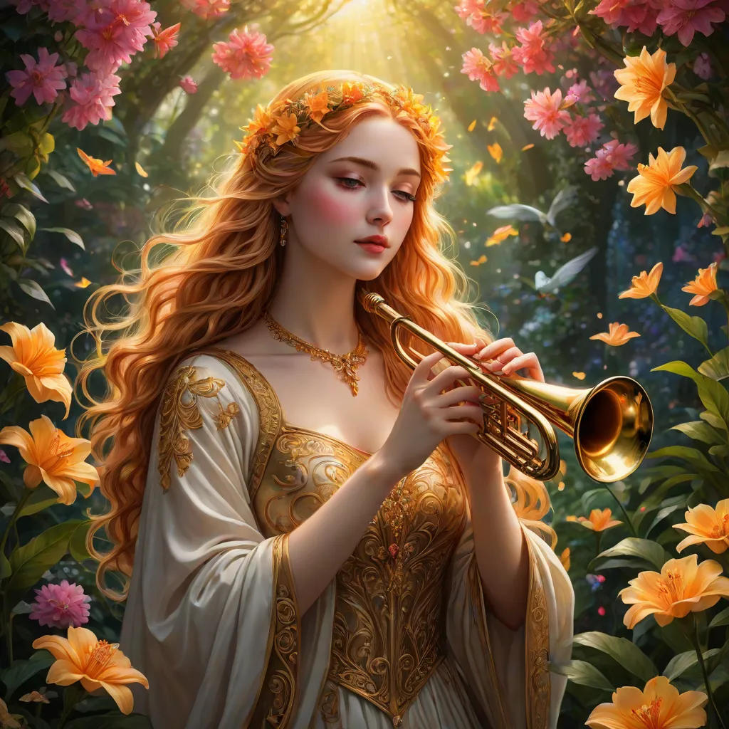 Whispers of the Trumpet Flower