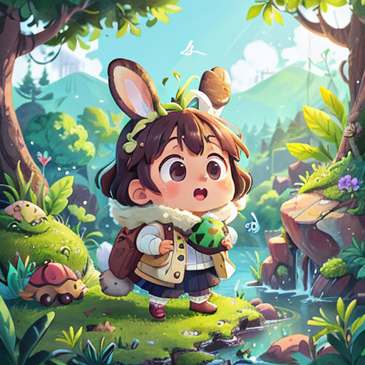 The Adventurous Tale of Yuko-chan, the Greedy Rabbit
