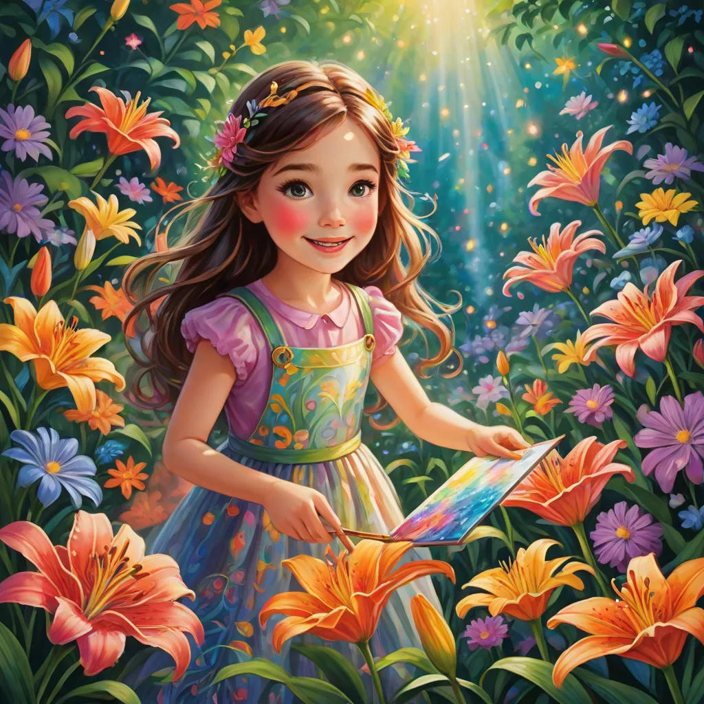 Lily and the Magic Paintbrush