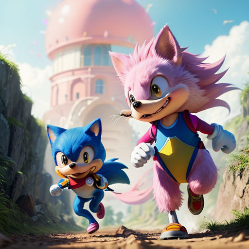 Sonic-Amy Arts on Instagram: What are your thoughts and speculations about  how Movie Sonic will react to seeing Movie Amy for the first time? What do  you think their first encounter will