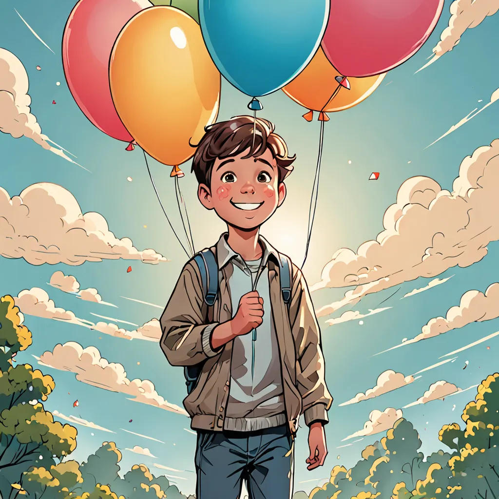 The Boy and the Bright Balloon