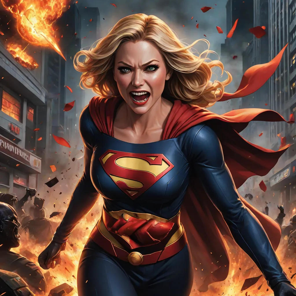 The Malicious Descent of Supergirl