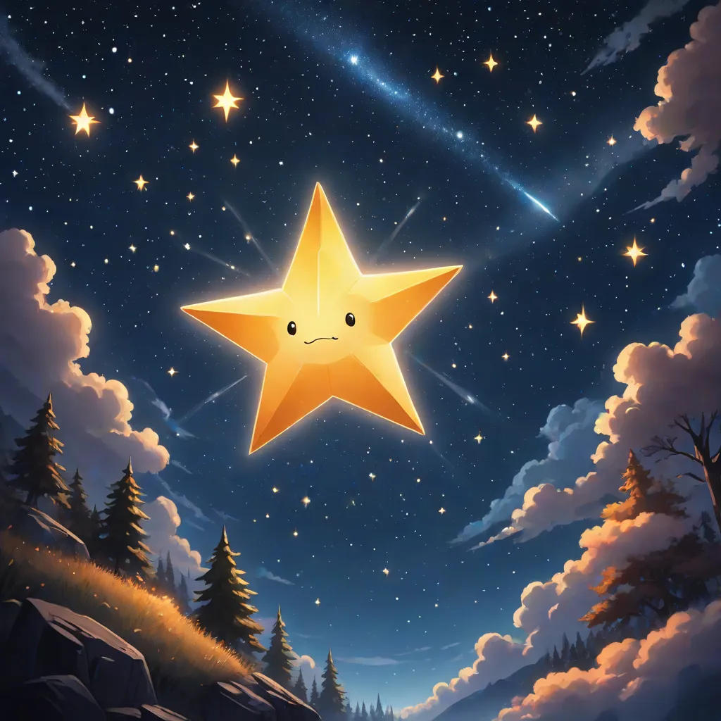 A Star That Did Not Know How to Shine