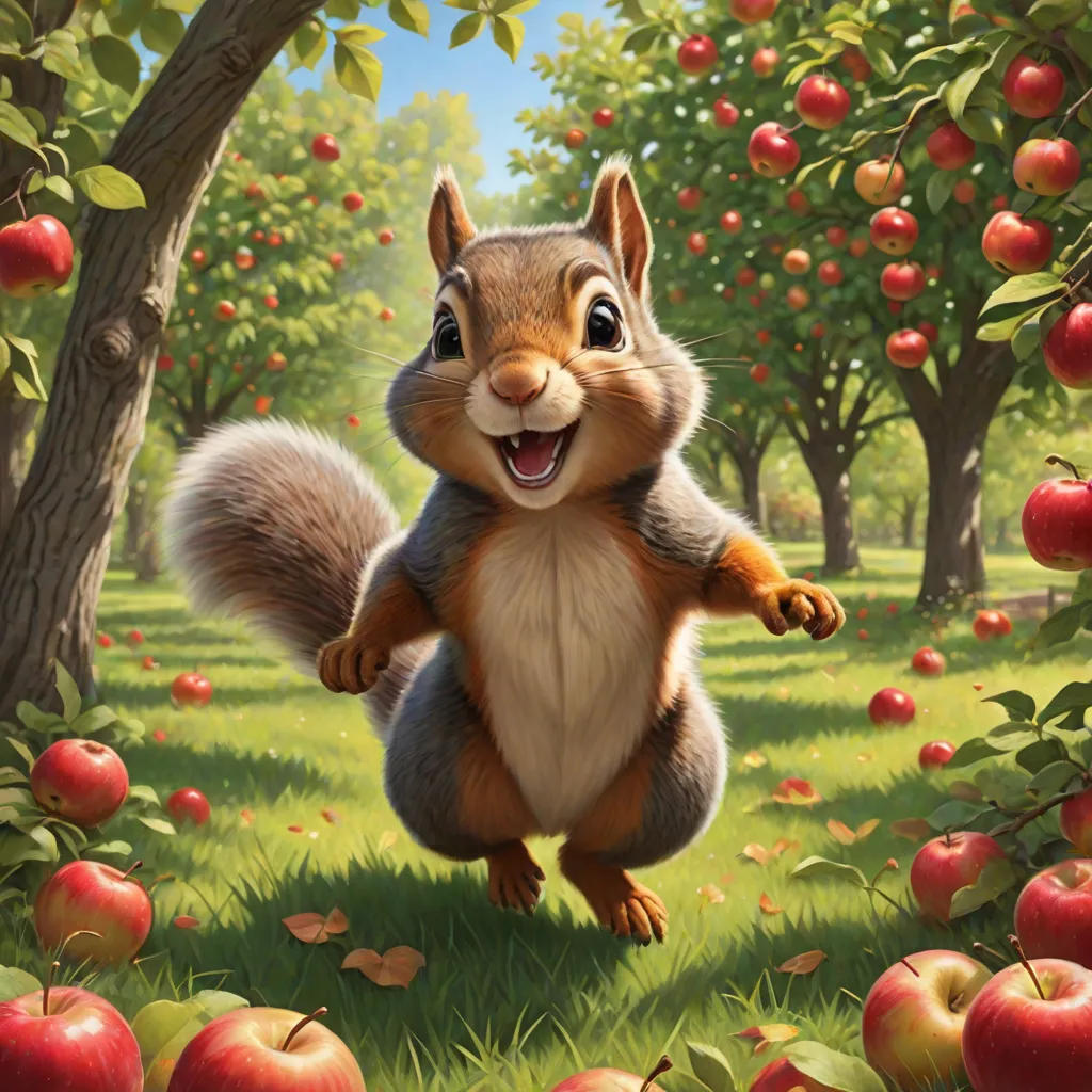 Timmy and the Squirrel Adventure