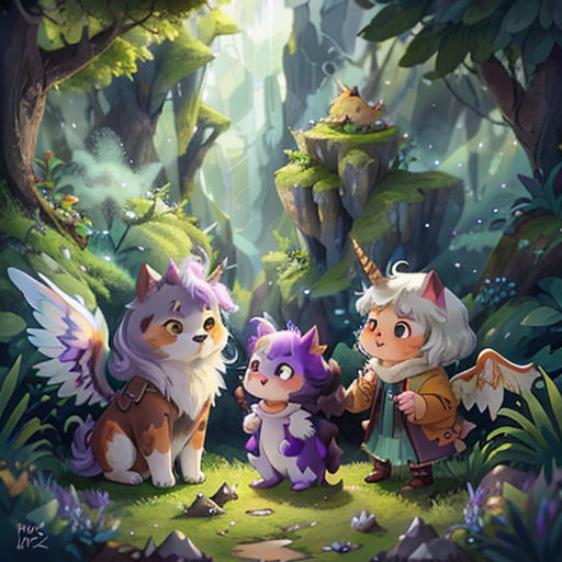 The Flight of the Unicorn Cats