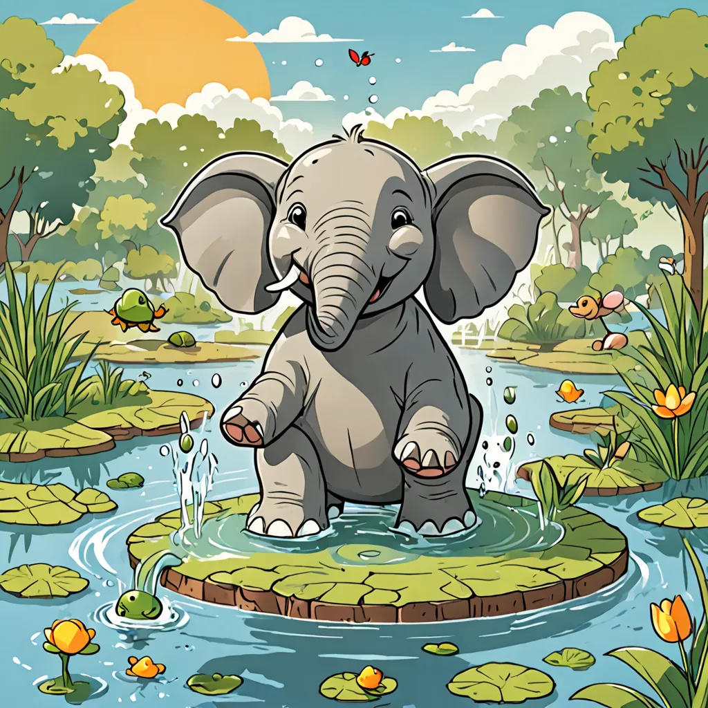 Ellie’s Big Splash