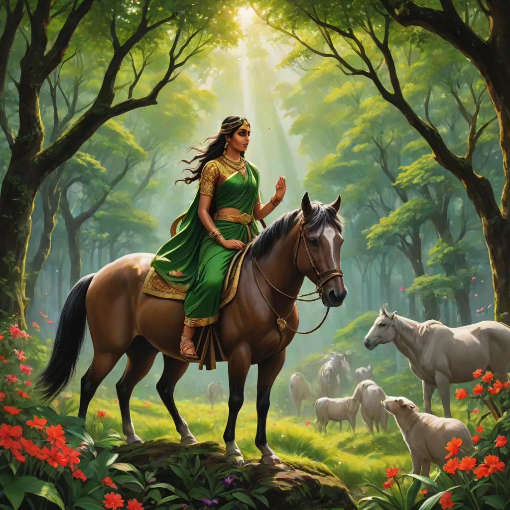 The Rebirth of Sati: From Flames to Divinity