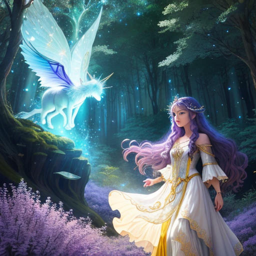 Elara's Journey in the Kingdom of Stars