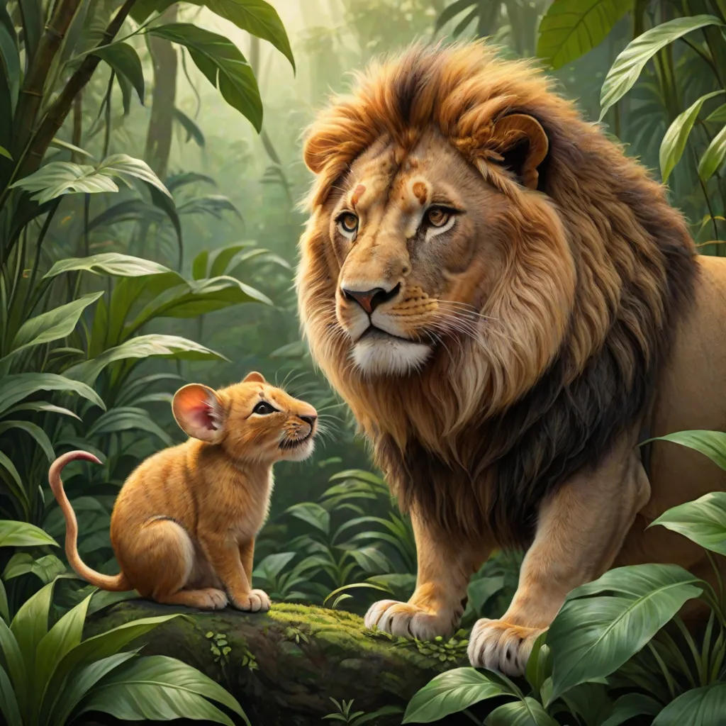 The Lion and the Mouse