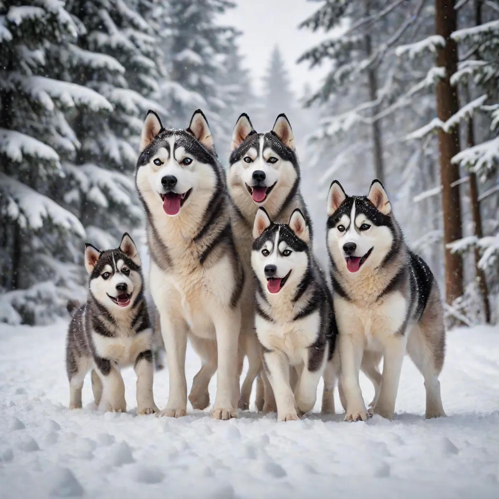 The Adventures of the Husky Family