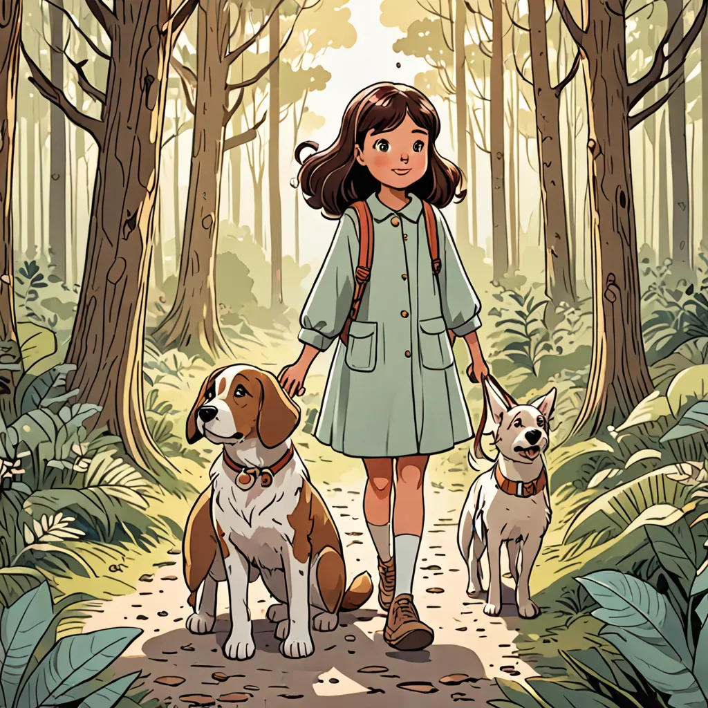 The Girl, The Sister, and The Dog