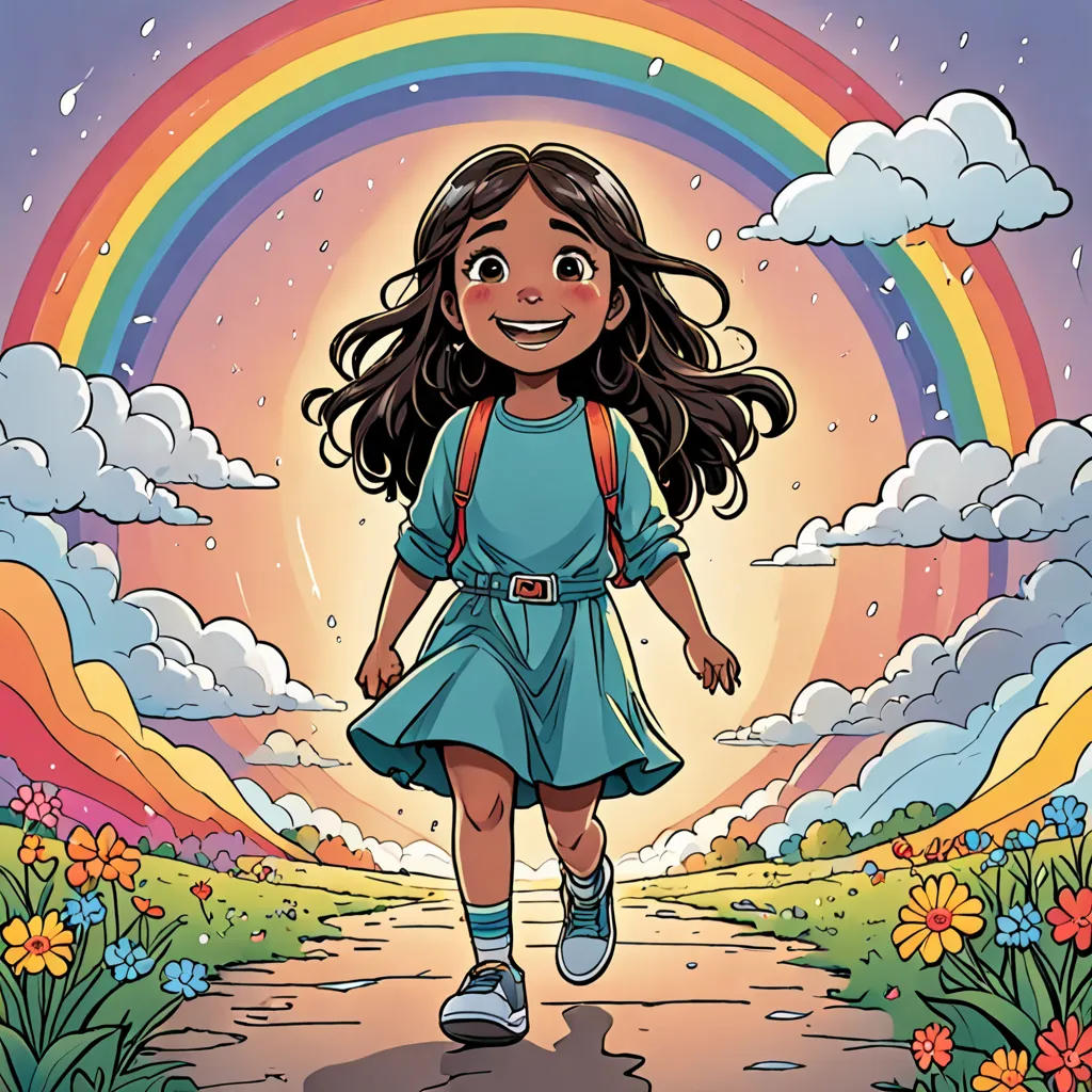 La Niña Arcoíris