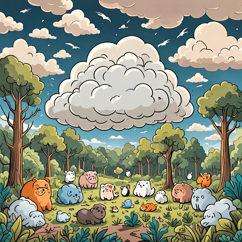 The Grumpy Cloud's Lesson