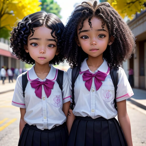 The Curly-Haired Twins