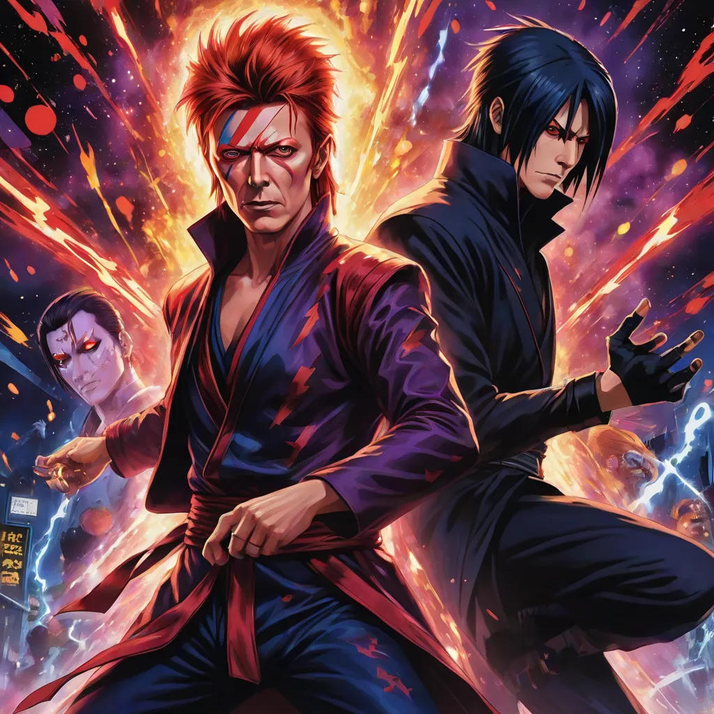 The Emo Off: Bowie vs. The Uchiha Brothers