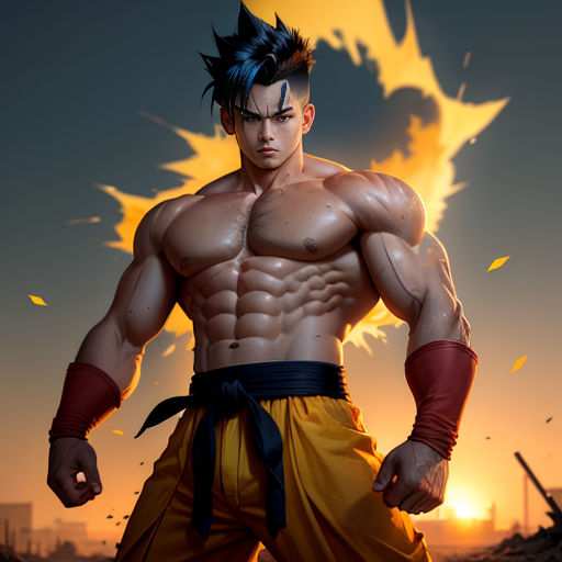 Indomitable Fighter Super Saiyan Gohan (Future)