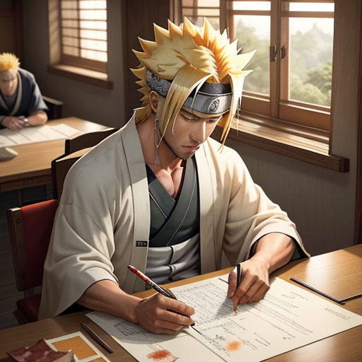 Naruto Uzumaki, the Seventh Hokage of the Hidden Leaf Village, is