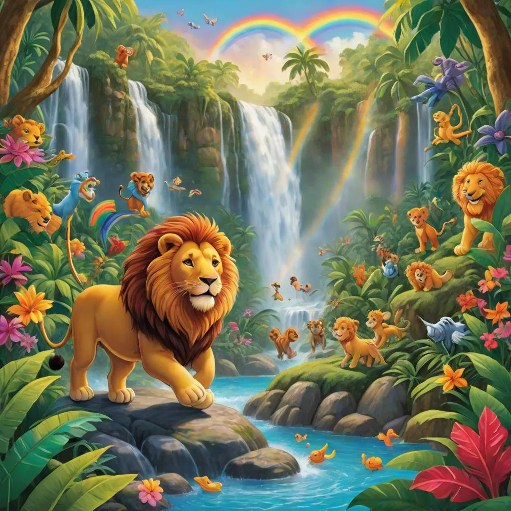 The Great Adventure of Leo the Lion and Friends