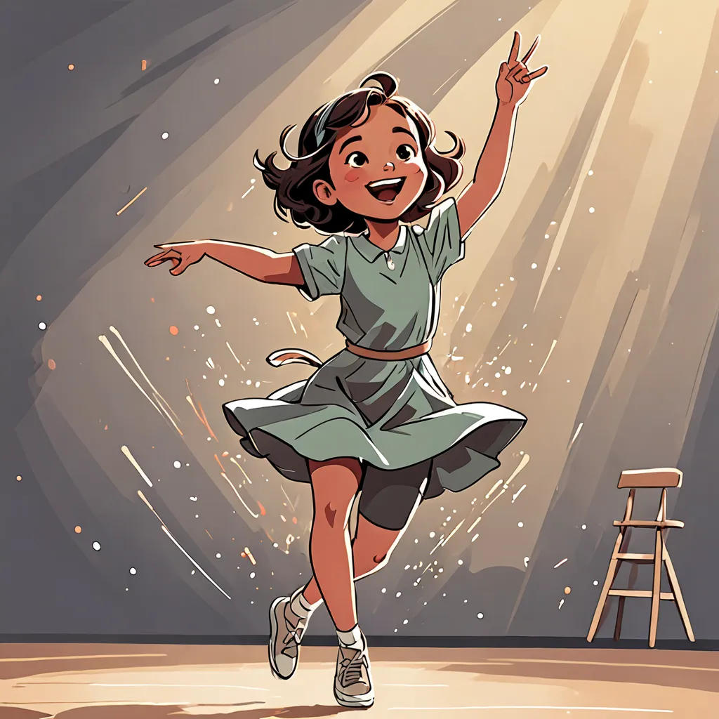The Little Girl Who Danced and Painted