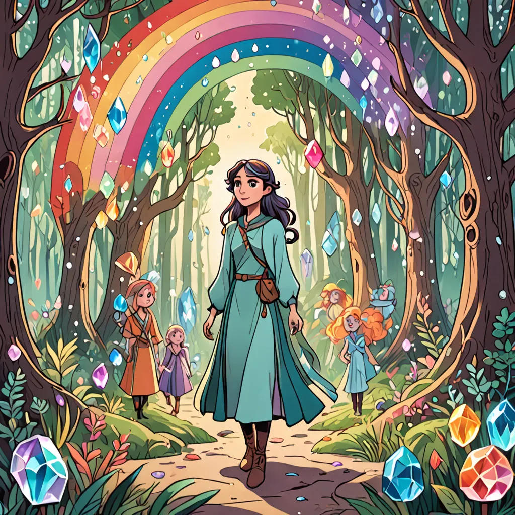 The Guardian of the Rainbow Crystals