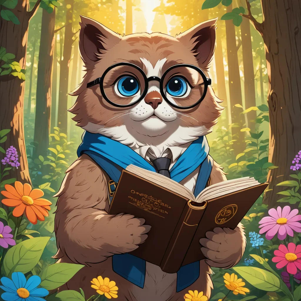 The Adventures of Professor Paws: A Journey Through the Forest