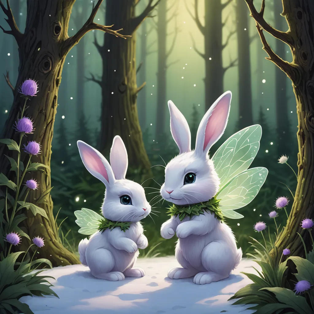 The Secret Friend of the Enchanted Forest