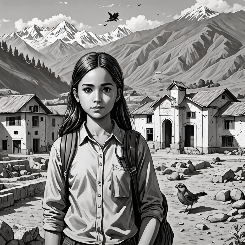 The Girl and the Sparrow