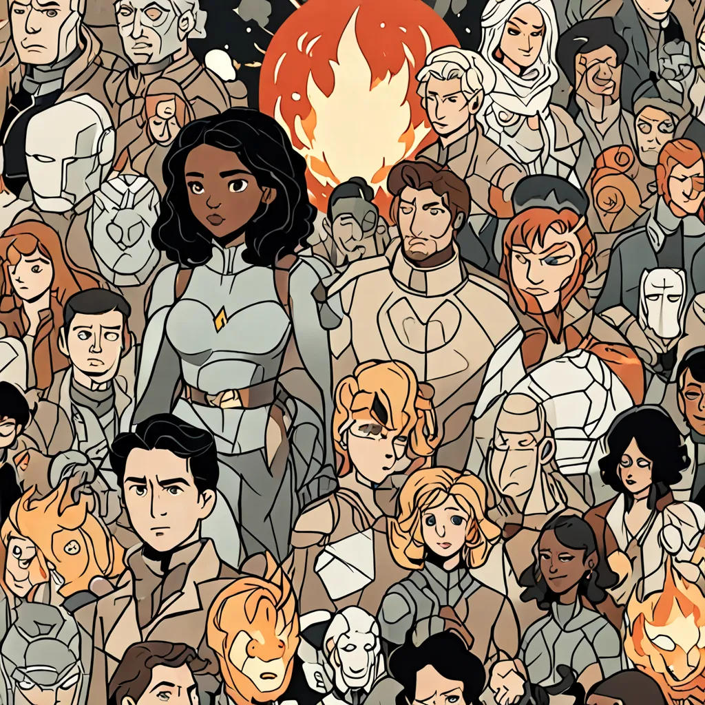 The Elemental Superheroes: Wildfire