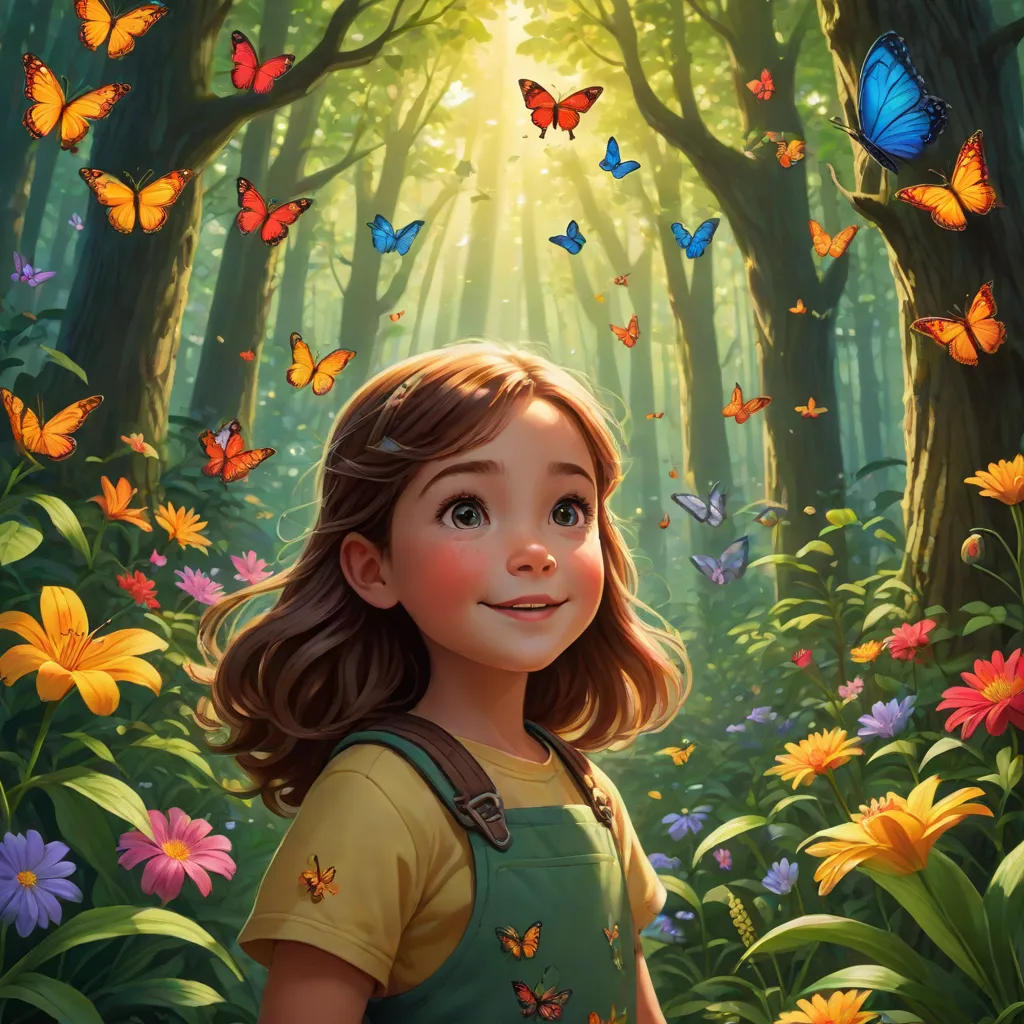 Lily’s Big Adventure in the Colorful Forest