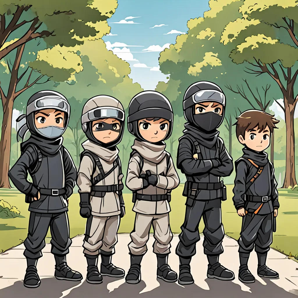Ninja Kidz: Defenders of the Suburbs