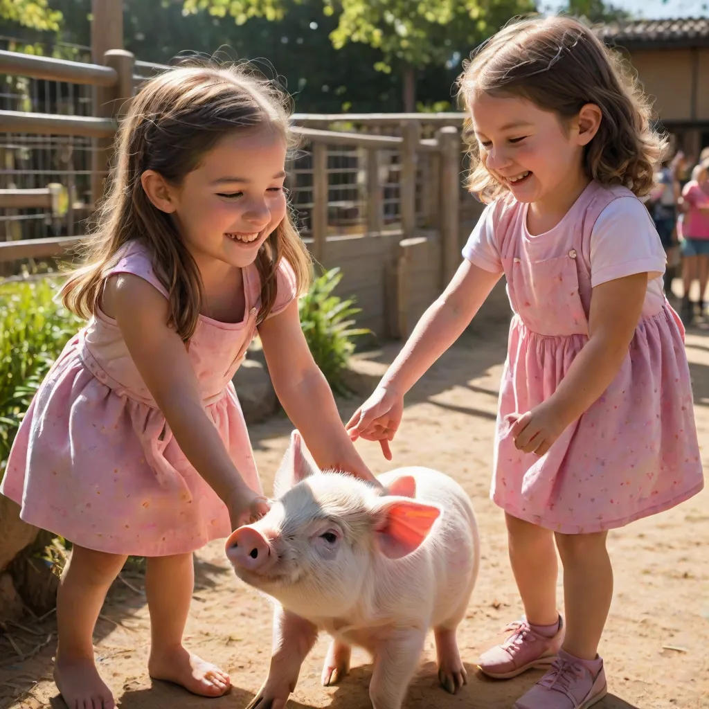 Emily and the Fluffy Piglet