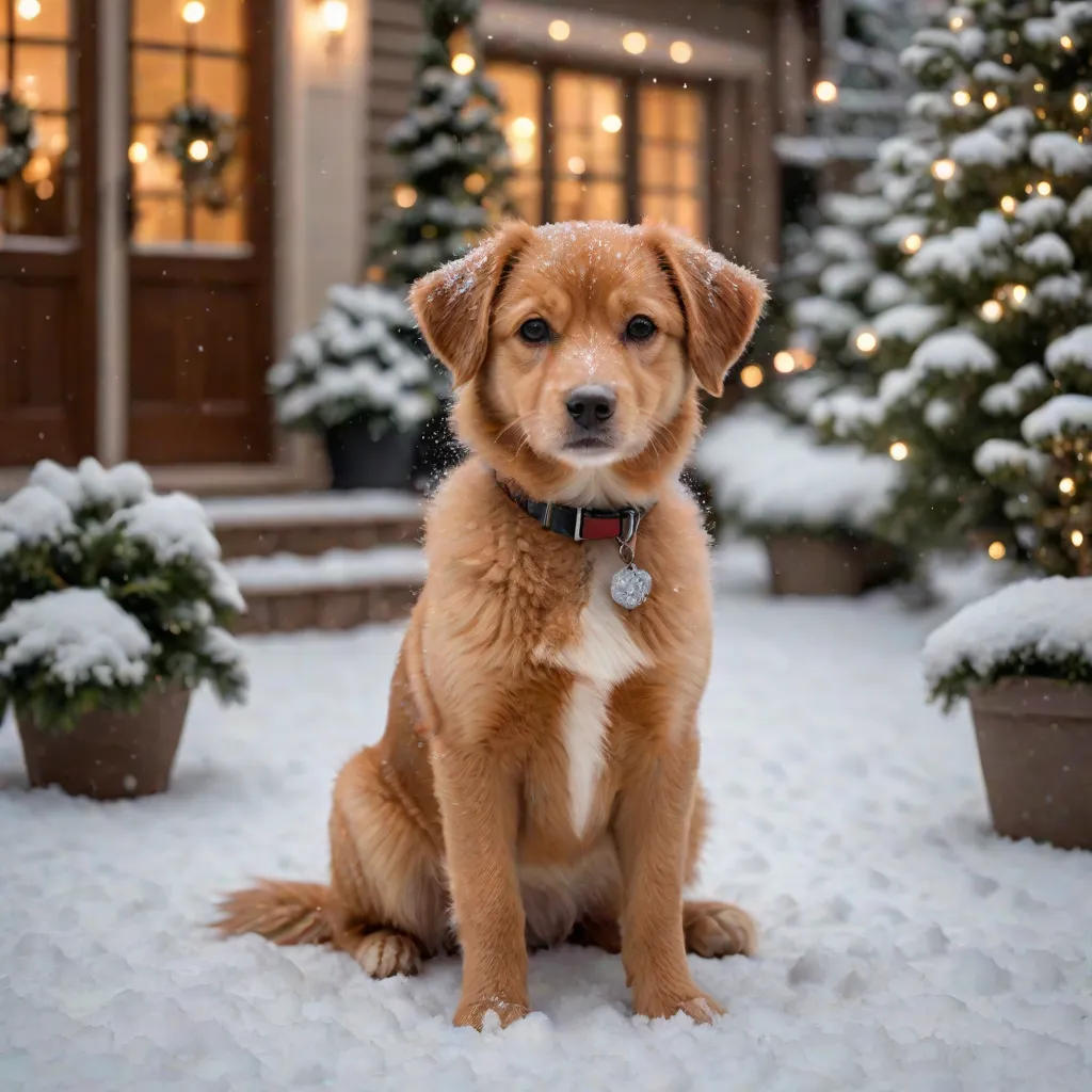 Peanut's Winter Waiting