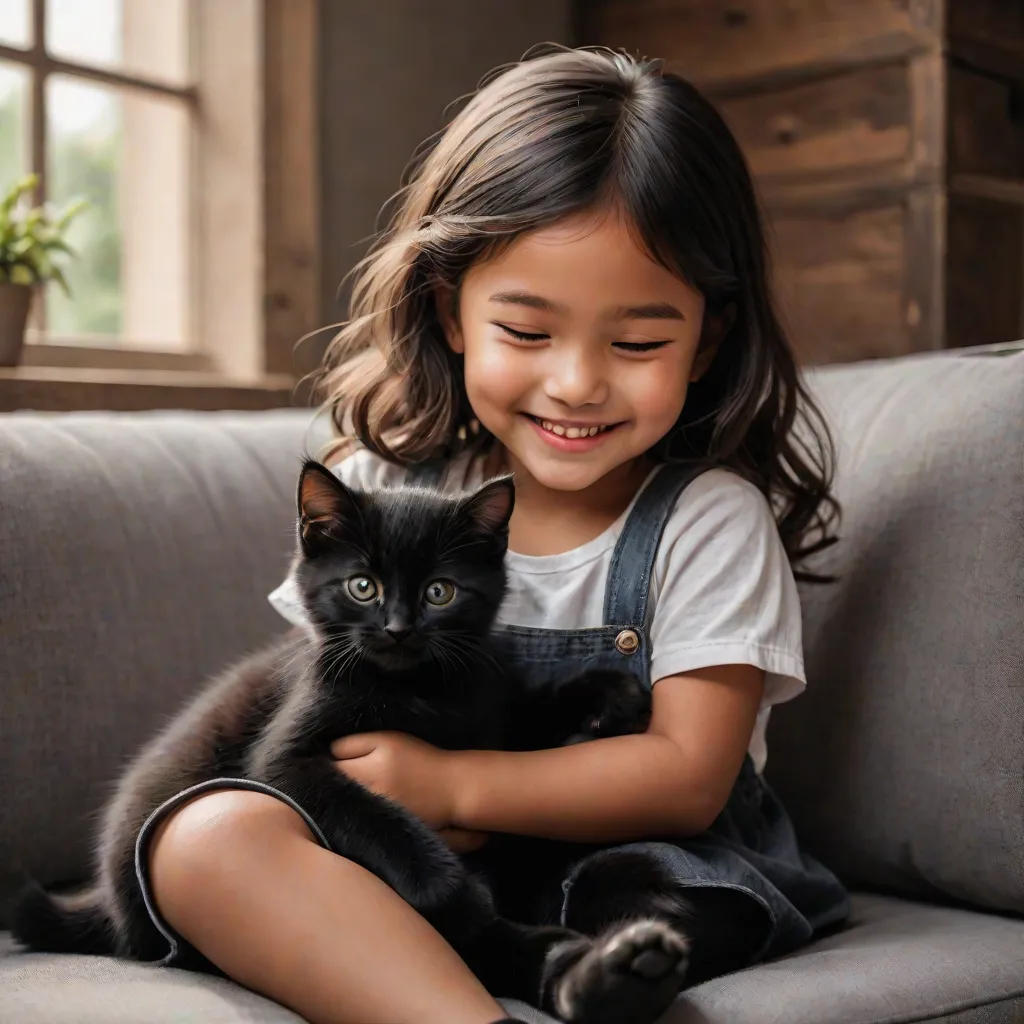 The Black Kitten
