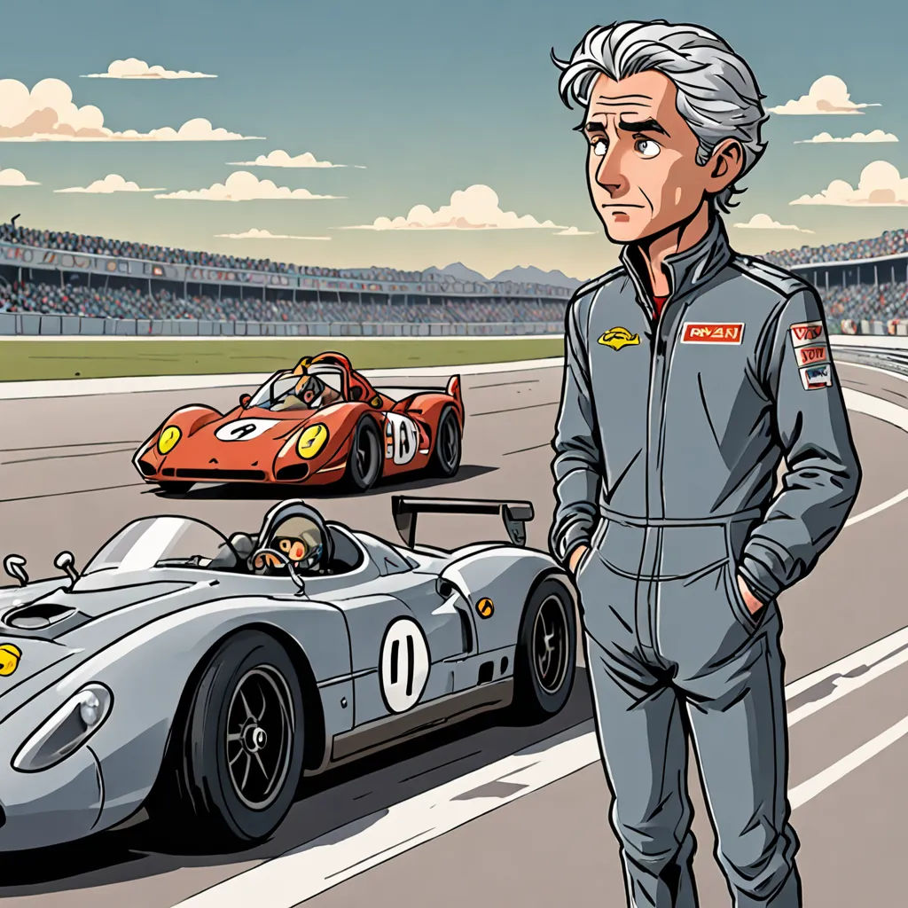 One day, everything changed. A renowned racecar driver named Max, lost his nerve after a string of unfortunate races. Chase, seeing this, decided to approach him with an idea.