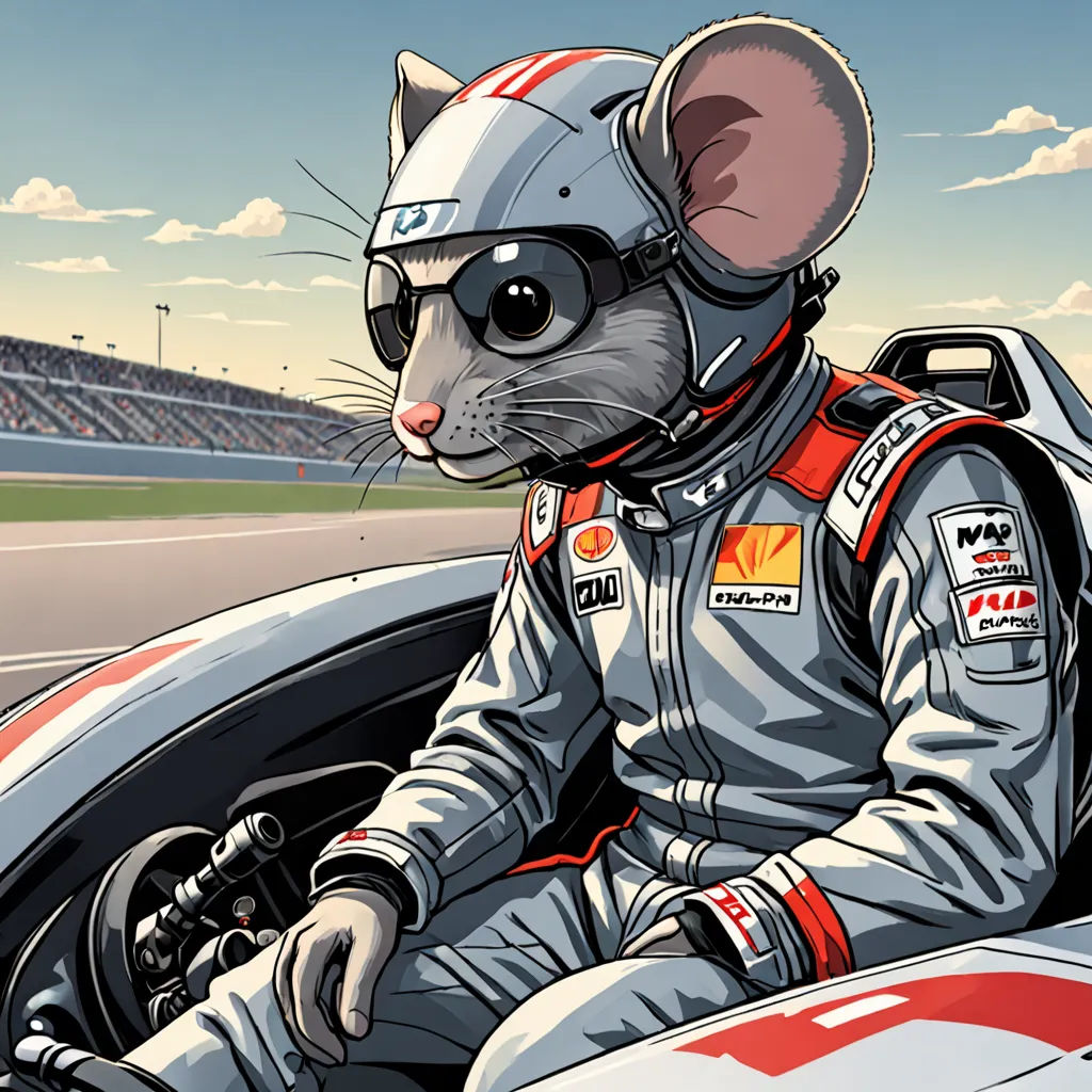 Together, they built a special seat for Chase to ride alongside Max. Outfitted with a race suit, a helmet, and a headset, Chase was ready to guide Max during the races.