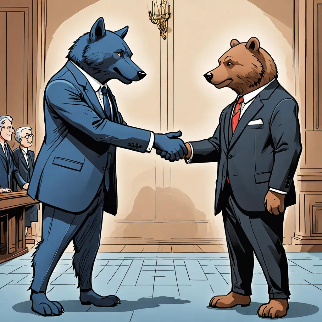 The Gentleman Wolf and the Bear