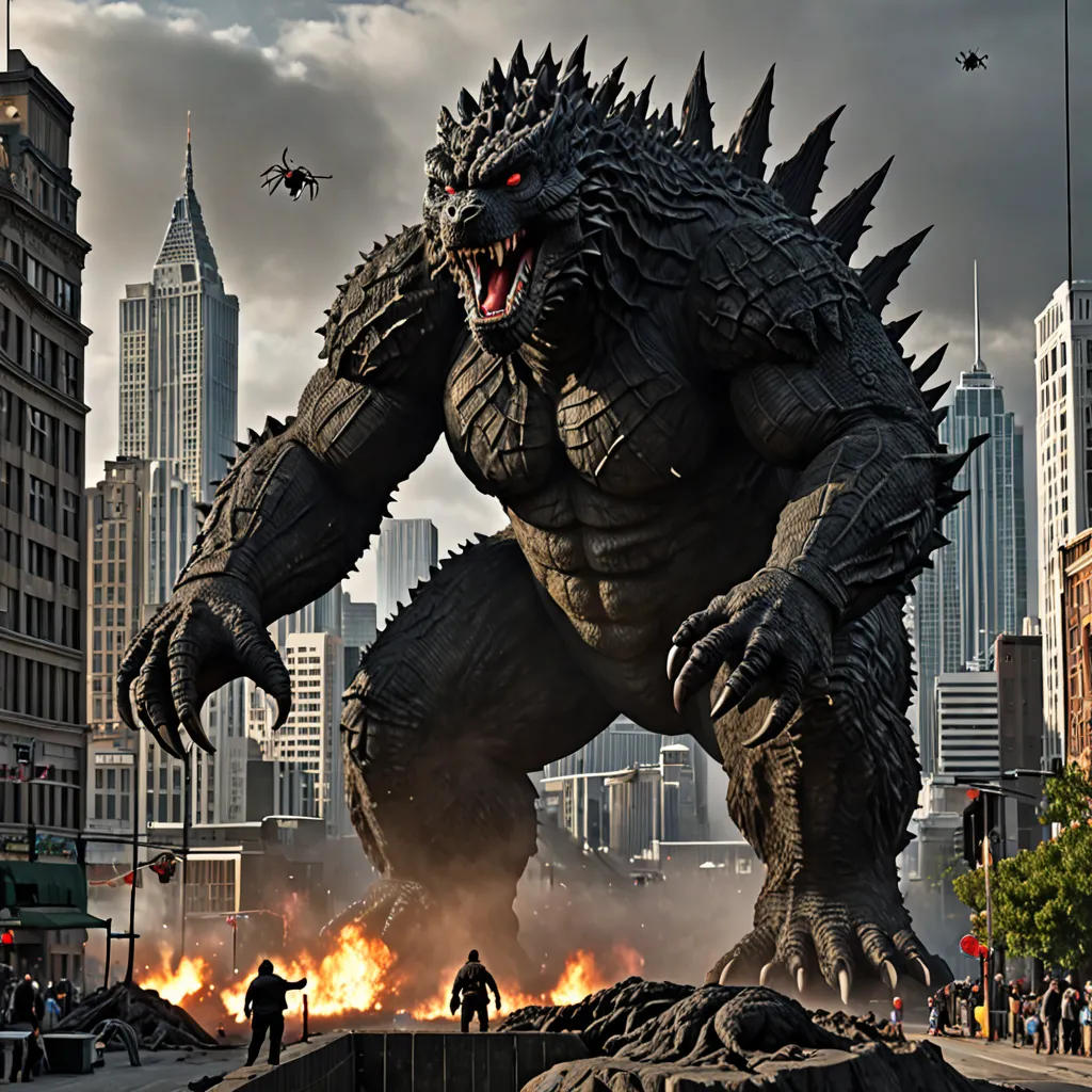 Godzilla vs. the Giant Spider