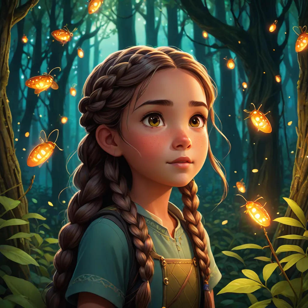 The Mystery of the Forest That Glowed at Night...