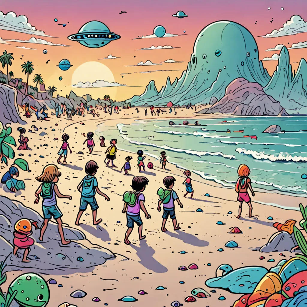 The Galactic Beach Adventure