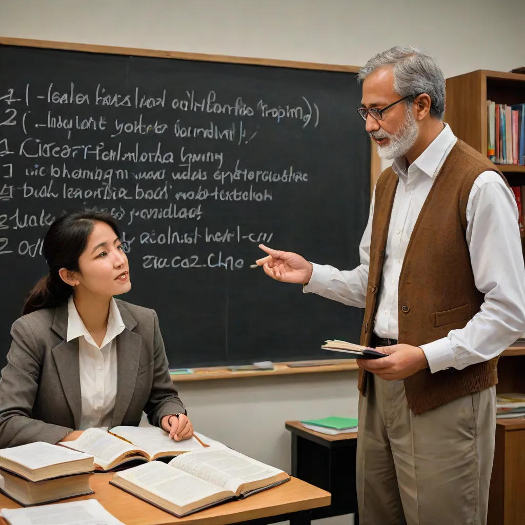 A Conversation on Learning English
