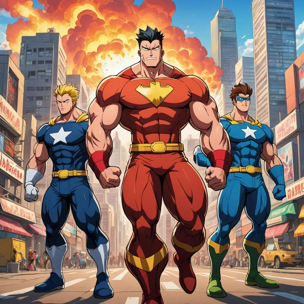 Max Muscle and Sam Bone: The Super Team