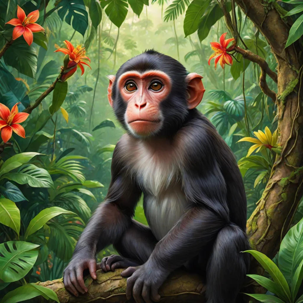The Grumpy Monkey's Adventure