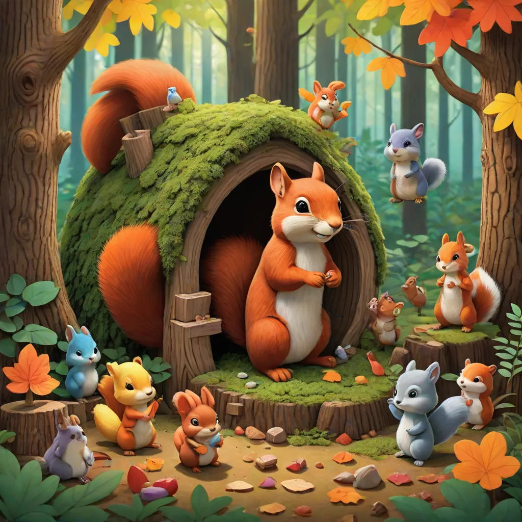Charlie the Squirrel and the Power of Teamwork