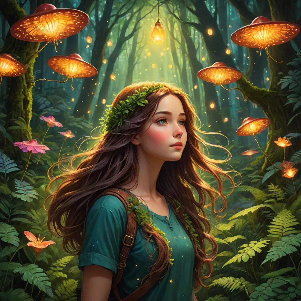 The Journey Through the Enchanted Forest