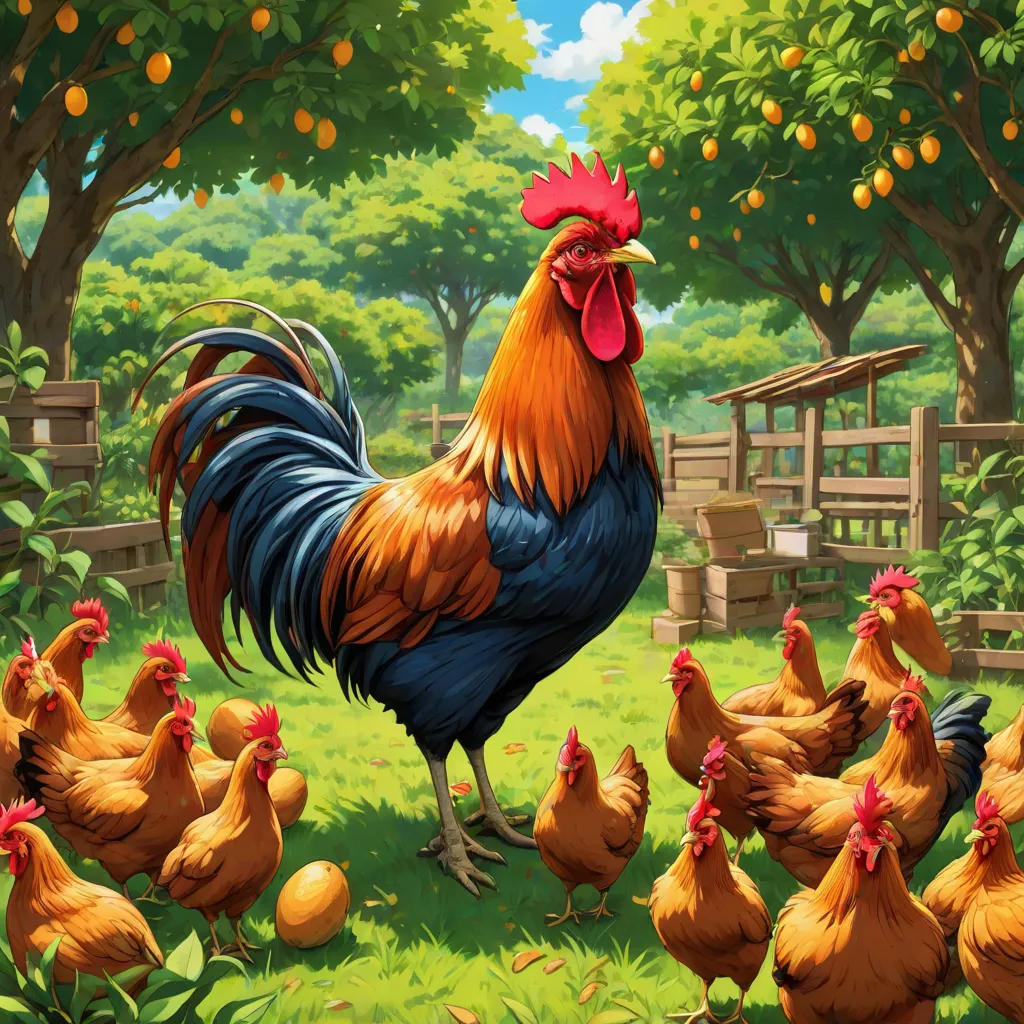 Granny’s farm: roosters crow, memories glow