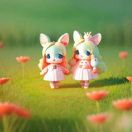 A playful toy character from the video game poppy playtime